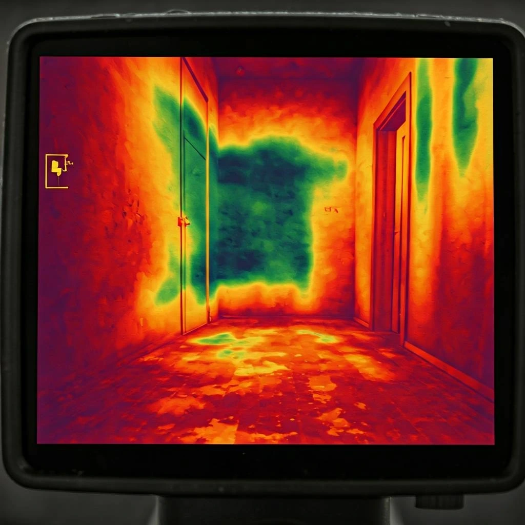 Εντοπισμός Υγρασίας με θερμοκάμερα - Πως γίνεται